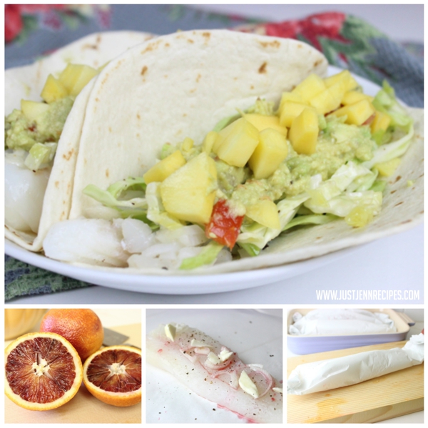 Blood Orange Fish Tacos recipe