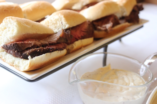 Ina Garten Beef and Horseradish Sandwiches