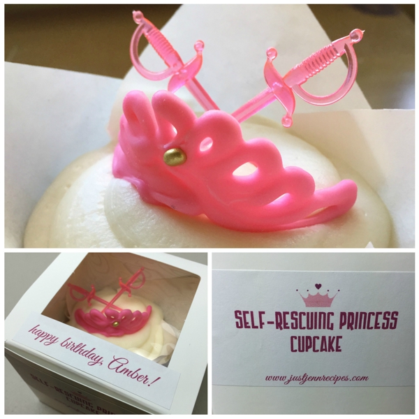 Self Rescuing Princess Cupcakes