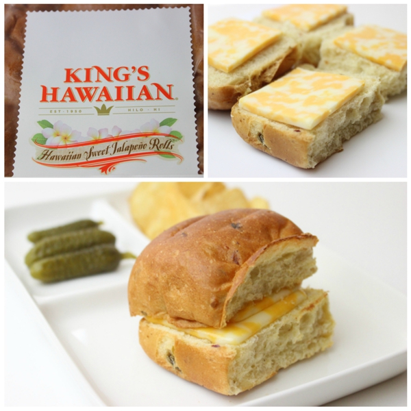 Kings Hawaiian Jalepeno Roll CheeseToast Sandwich