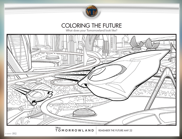 Tomorrowland coloring