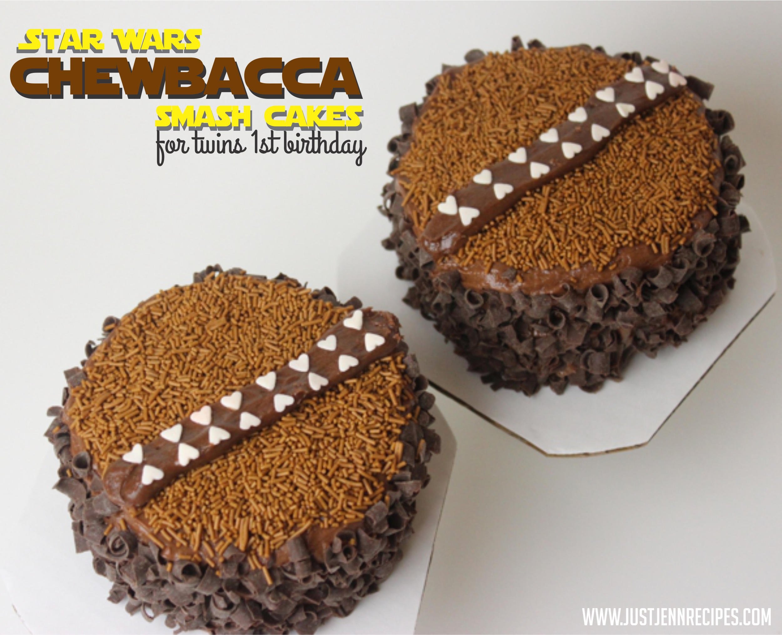 Star Wars Twin Chewbacca Cakes