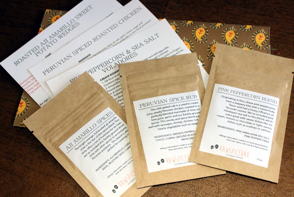 Raw Spice Bar Packets