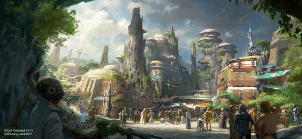 Star Wars Land concept art