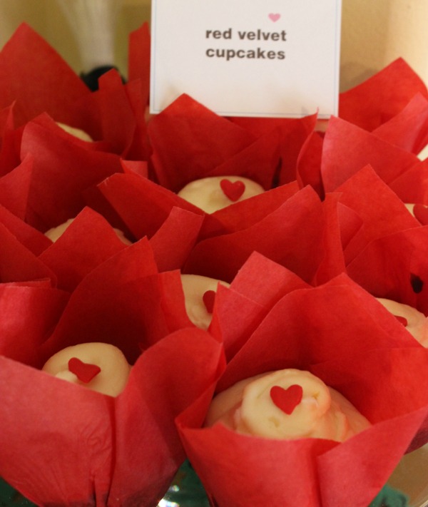 red velvet cupcakes